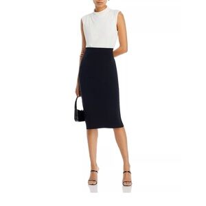 Chiara Boni La Petite Robe Black Pencil Skirt